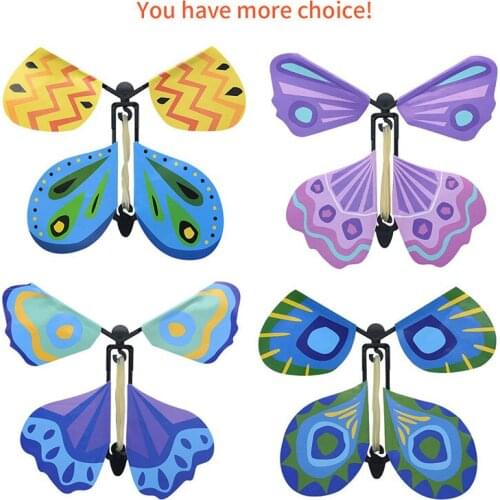 Exclusive Magic Butterfly For Children Surprising Gift-Hand Transformation Flying Butterfly, Trick Toys