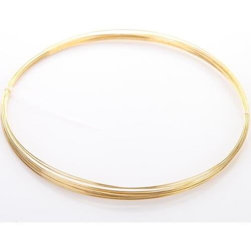 H62 Brass Wire Conductive Golden Copper Line Rod Industry Experiment DIY Wires Material 0.3 0.4 0.5 0.8 1 2 3 4 mm 5 Meter