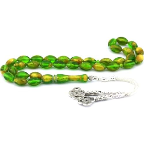 Islamic Tasbih Muslim Rosary Beads 33 Prayer Rosary For Men Bracelet For Men Accessory amber oltu amber stone Handmade Turkey