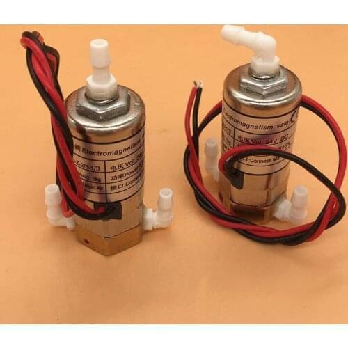 JYY(D)-Z-2/3-1/II JYY solenoid valve for solvent printer 3 way solenoid valve for 24v dc for Spt,konica,polaris,xaar printhead