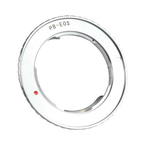 Camera Metal Converter for PB-EOS Pentacon PB Mount Lens To EF Mount Lens Adapter Ring for Canon 500D 600D 650D