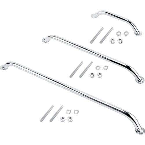 Marine Grade 316 Grab Handle Door Handrail Rail Grab Bar with Screws Bolt Hatch Boat Marine Bathroom Hardwares