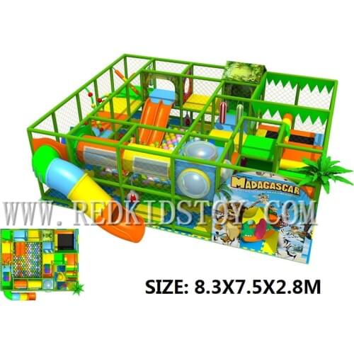 CE Approved Shipped to Netherlands Customized Children Soft Play Center HZ-170406e