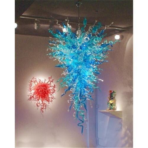 Hand brown glass crystal chandelier turkish lighting-LR028