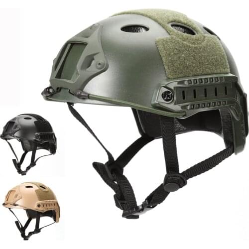 Airsoft Paintball Tactical Helmet Lightweight Fast PJ Helmets Outdoor Hunting Army Cs Wargame Head Protector