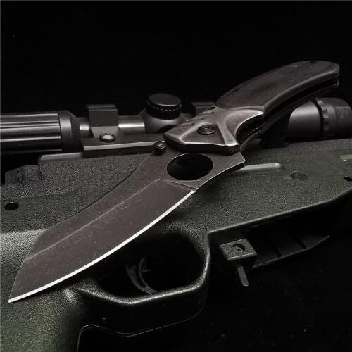 20CM (7.8') 58HRC Folding Knife Pocket Knive Multifunctional High Hardness Outdoor Self-defense Creative Fruit Knife