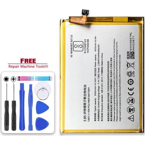 Li3849T44P8h906450 Replacement Battery 5000mAh For ZTE Blade A6 A6020 / A6 Lite A0622 Mobile Phone