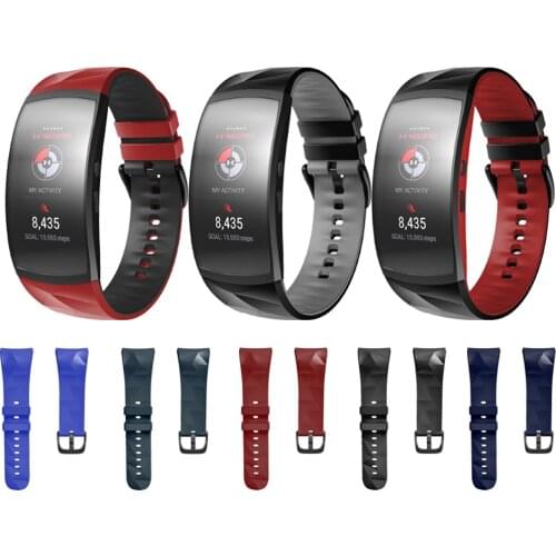 Replacement Wristband For Samsung Gear Fit 2 Pro Color Silicone Watchband For Samsung Fit2 SM-R360 Strap Anti-Lost Accessories