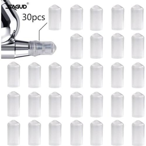 30PCS/Lot Airbrush Protect Covers Nozzle Silicone Cap for Prevent Damage of Airbrush Can Use For Any Air Brush ​Tool Accessories