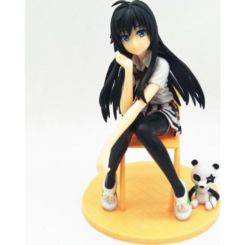 15cm Yukinoshita Yukino Anime Action Figure PVC Model Collection Christmas Birthday Party Kids Toys Toys for Children Hot Toys