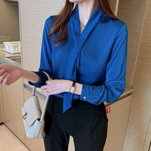 CMAZ Womens Satin Shirts