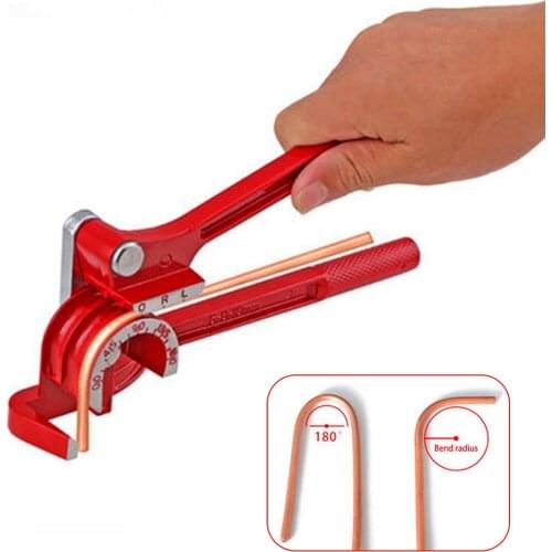 3 IN 1 90 Degree Air Conditioning Tube Bending Machine Tubing Bender 6MM / 8MM/ 10MM Tools