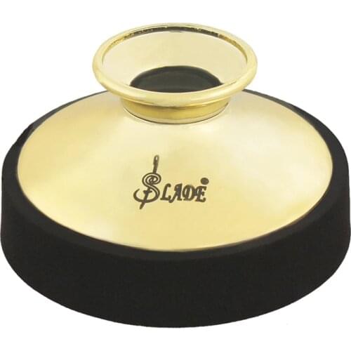 Good Quality light-weight ABS Mute Silencer for Alto Saxophone Sax