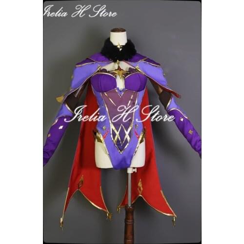 Custom size/made Mona Cosplay Genshin Impact Astrologist Mona Megistus Mona Cosplay Costume with hat