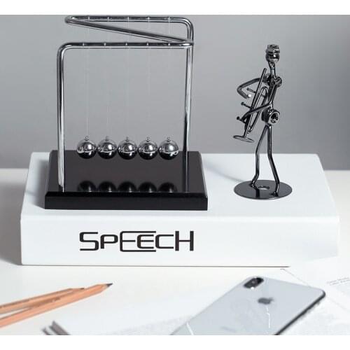Nordic Creative Mechanics Newton Decoration Office Desktop Decoration Internet Cafe Gym Shelf Personalized Decoration