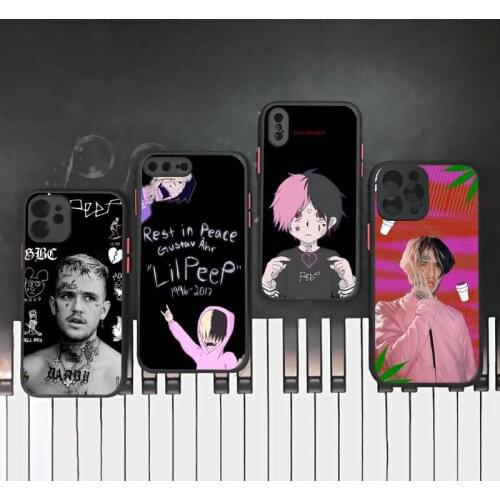 Lil peep Phone Case For iphone 12 11 8 7 plus mini x xs xr pro max matte transparent cover
