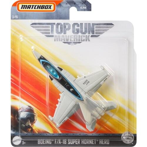 2020 Matchbox Plane BOEING F/A-18 SUPER HORNET HERO Top Gun Maverick Metal Collection Alloy Simulation Model Planes