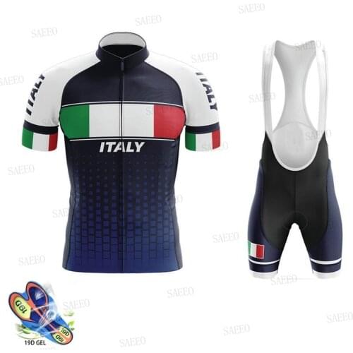 Cycling Jersey 2020Summer Italy cycling TEAM cycling jersey set breathable quick-drying Ropa ciclismo Maillot triathlon skinsuit