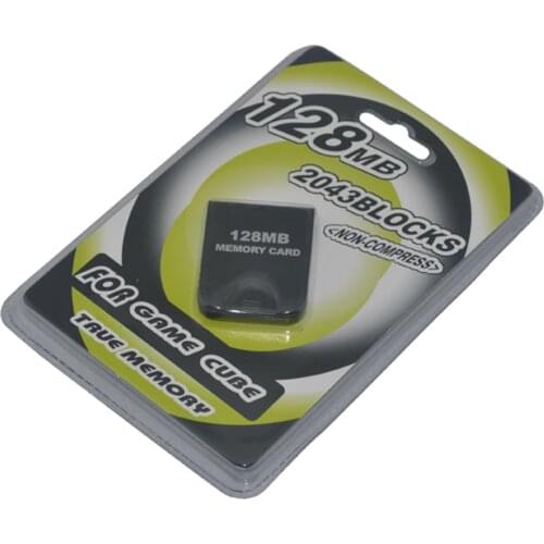 50PCS a lot Practical 4MB 8MB 16MB 32M 64M 128MB Memory Card Storage Saver for Nintendo CameCube Game Cube GC Console