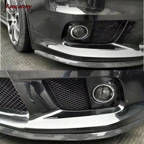 Car Front Bumper Protector Rubber Strip for Mercedes W203 W204 W205 W211 Benz Cadillac ATS SRX CTS For Lexus RX RX300 Porsche