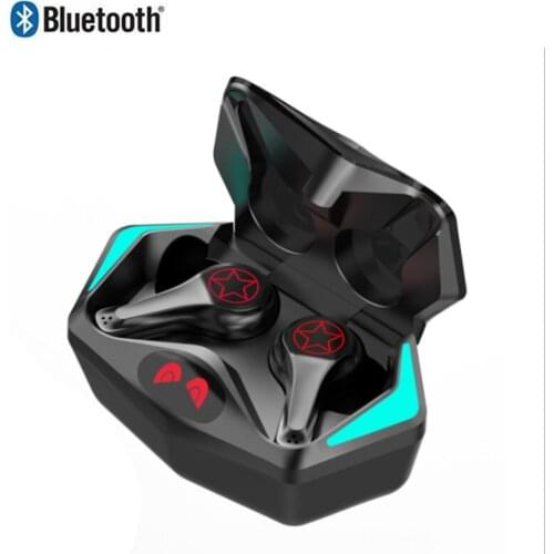 S500 TWS Wireless Bluetooth-compatible 5.2 Headset Gaming Headset Glowing Cool Music Listening Game Dual-mode Headset With Mic