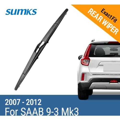SUMKS Rear Wiper Blade for SAAB 9-3 Mk3 2007 2008 2009 2010 2011 2012