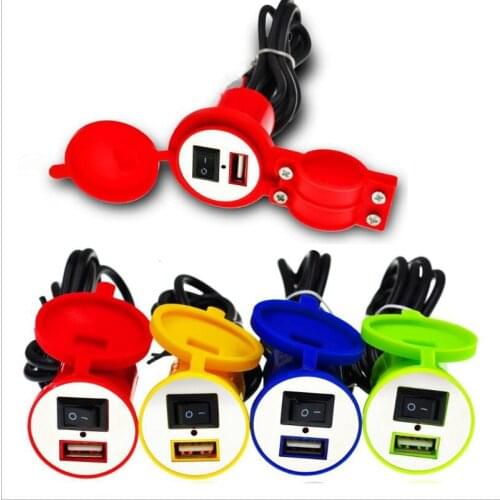 12VUSB Mobile Phone Charger Motorcycle Charger Motorcycle USB Car Charger