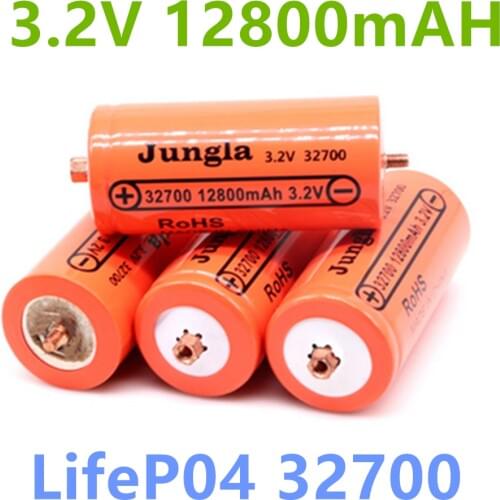 2021Original Brand 32700 12800mAh 3.2V Lifepo4 Rechargeable Battery Professional Lithium Iron Phosphate Power Battery with Screw