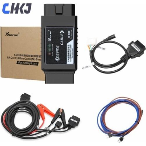CHKJ Xhorse VVDI Toyota 8A Non-Smart Key All Keys Lost Adapter Supports VVDI2 Key Tool Max+ Mini OBD Tools