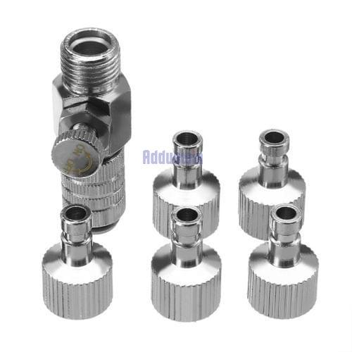 Model spray pen quick plug-in joint Air pump tracheal joint Pressure adjustable quick plug-in joint Spray pen fast plug-in joint