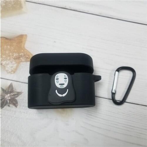 Cartoon Earphone Case With Hook for QCY HT01 TWS Bluetooth Earphone Wireless Charging Box Bags