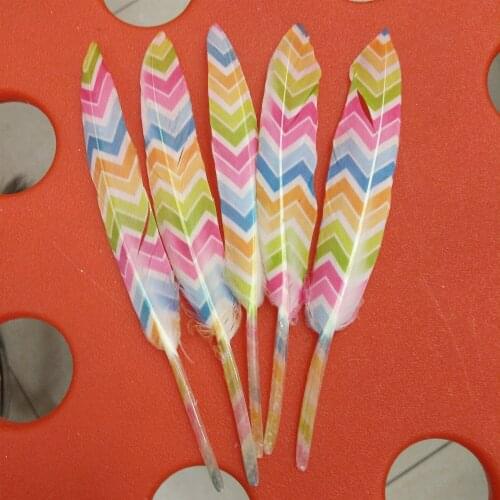 New 500pcs Decorative Pattern Goose Feathers 10-15cm/4-6inch Christmas Decoration Clothing Shoes Hat Accessories