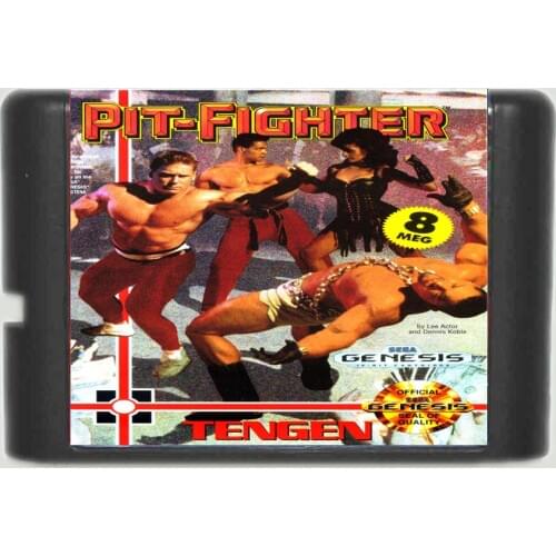 Pit-fighter 16 bit MD Game Card For Sega Mega Drive For Genesis