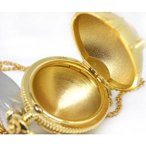 Can Be Opened Golden Snitch Pendant Keychain Quidditch Game Cos Wizard Cosplay Accessory Kid Halloween Christmas Birthday Gift