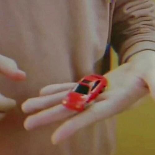 Appearing Car Magic Tricks Card to Paper Car Magician Close-Up Gimmick Props Accessories Illusion Funny Toy