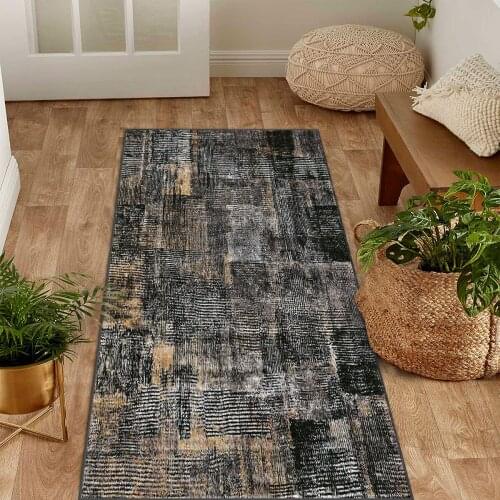 Grey color shape ethnic checkered patterned carpet modern carpet living room carpet free shipping soft textured carpet