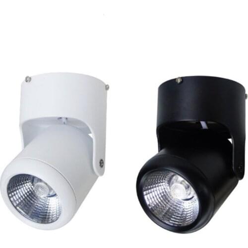 Led downlights Surface Mounted COB Ceiling Spot light ,15W 20W 360 degree Rotation Ceiling Downlight AC85-265V Home Lighting