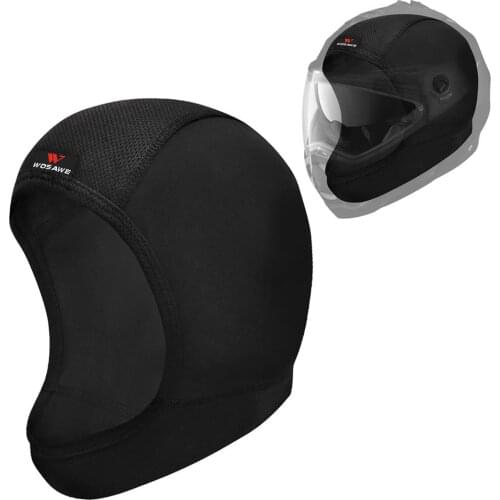 Bicycle Liner Breathable Skull Cap Head Scarf Helmet Quick Dry Breathable Hat Moisture Wicking Cooling for Cycling / motorcycle