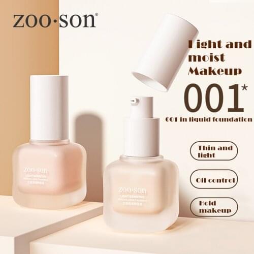 ZOO SON Liquid Foundation Soft Concealer Primer Base Contour Palette Waterproof Long Lasting Moisturizing Makeup TSLM1