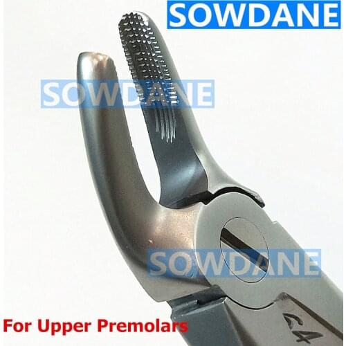 1 piece Dental Adult Tooth Extraction Plier For Upper Premolars Stainless Steel Dental Surgery Forcep Instrument Tool