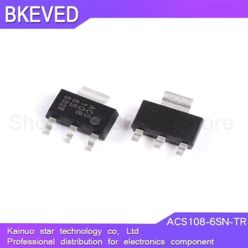 10PCS ACS108-6SN-TR SOT223 0.8A 600V SOT-223 ACS108-6SN ACS108 108-6S SOT ACS108-6S NEW