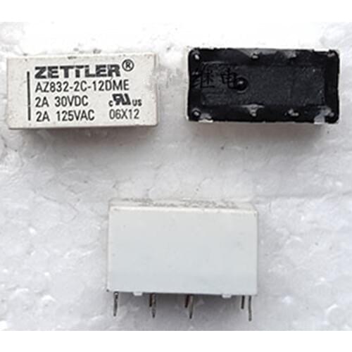 Wholesale 10pcs/lot relay AZ832-2C-12DE