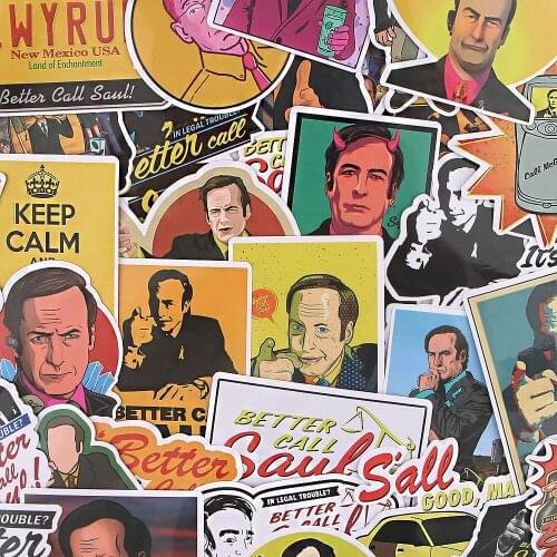 10Set BH1048 Blinghero 35pcs/set Lawyer Tv Show Sticker Waterproof PVC Skateboard Luggage Motorcycle Guitar Kid Sticker