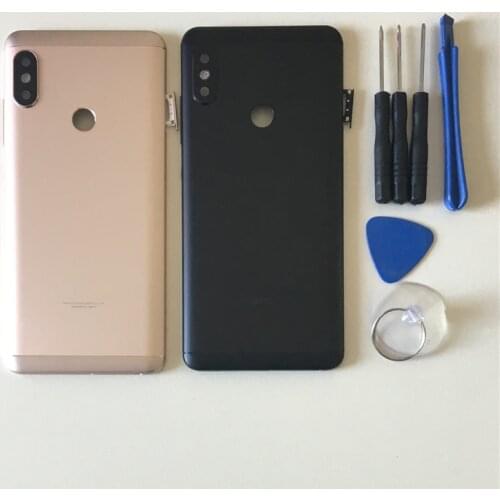 5.99'' For Xiaomi Redmi Note 5 Pro M1803E7SH Battery Cover For Redmi Note 5 AI Dual Camera M1803E7SG Back Case+Camera Frame Lens
