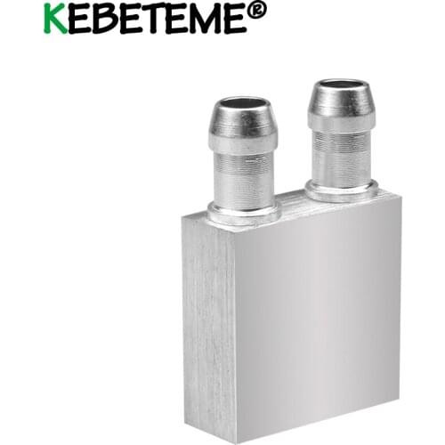 Aluminum Water Cooling Block 40*40mm For Liquid Water Cooler Heat Sink System Use For PC Laptop CPU