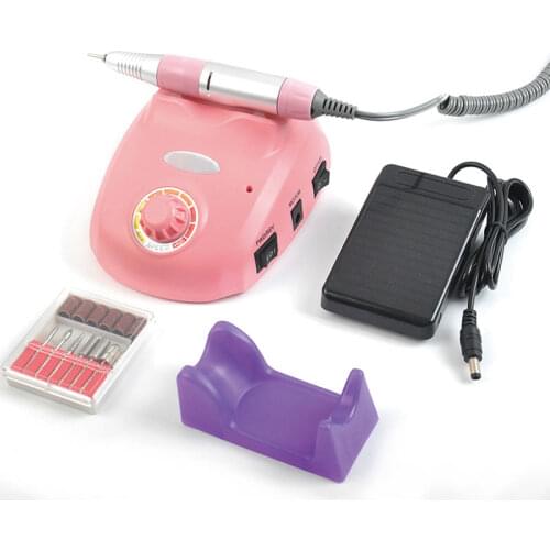 35000RPM 10W Electric Nail Drill Machine Manicure Machine File Kit Pro Manicure Pedicure Electric Nail File Nail Art Equipment