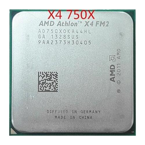 FREE SHIPPING Best quality Original X4 750X AD750XOKA44HL CPU X4 750 65w Quad-Core FM2 Processor