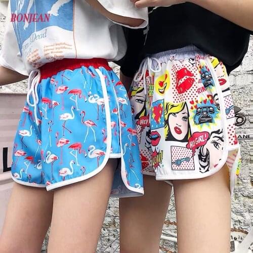 Женские завышенные шорты BONJEAN China At AliExpress