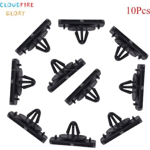 CloudFireGlory 10Pcs Vehicle Threshold Fastener Positioner Ground Effects moulding Clip 55156447A 55156447AB For Chrysler