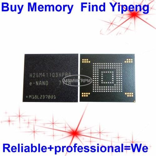H26M41103HPR BGA153Ball EMMC 8GB Mobilephone Memory New original and Second-hand Soldered Balls Tested OK